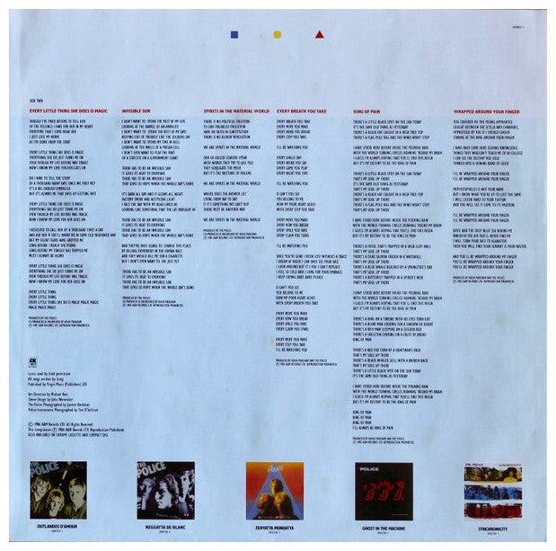 POLICE - EVERY BREATH YOU TAKE: THE SINGLES | VINILO USADO