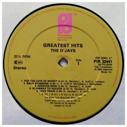 THE O JAYS - GREATEST HITS | VINILO USADO