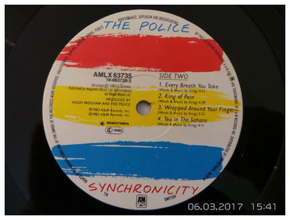 POLICE - SYNCHRONICITY | VINILO USADO