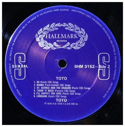 TOTO - HOLD THE LINE | VINILO USADO