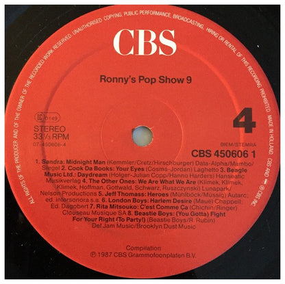 RONNY S POP SHOW - VARIOUS ARTIST (2LP) | VINILO USADO