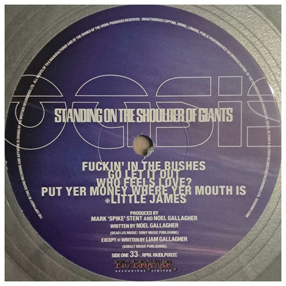 OASIS - STANDING ON THE SHOULDER OF GIANTS (25TH ANNIVERSARY EDITION) (SILVER VINYL) | VINILO