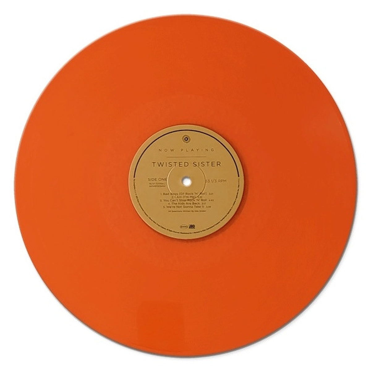 TWISTED SISTER - NOW PLAYING: HITS (ORANGE VINYL) | VINILO