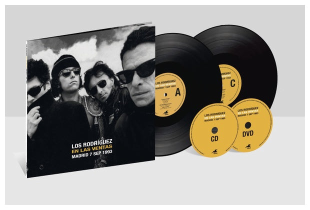 LOS RODRIGUEZ - EN LAS VENTAS: MADRID 7 SEP 1993 (2LP+CD+DVD) | VINILO