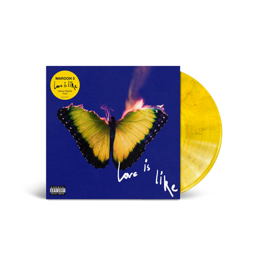 (PREVENTA) MAROON 5 - LOVE IS LIKE (YELLOW MARBLED VINYL) | VINILO