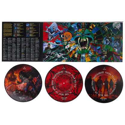 (PREVENTA) IRON MAIDEN - FROM FEAR TO ETERNITY BEST OF 1990-2010 (PICTURE DISC) (3LP) | VINILO