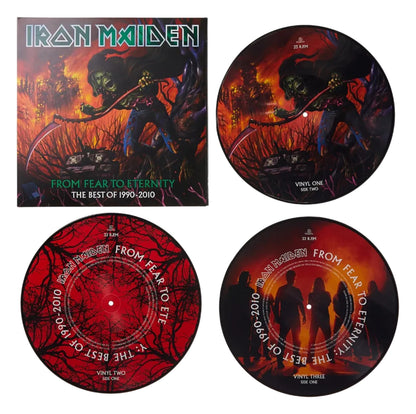 (PREVENTA) IRON MAIDEN - FROM FEAR TO ETERNITY BEST OF 1990-2010 (PICTURE DISC) (3LP) | VINILO