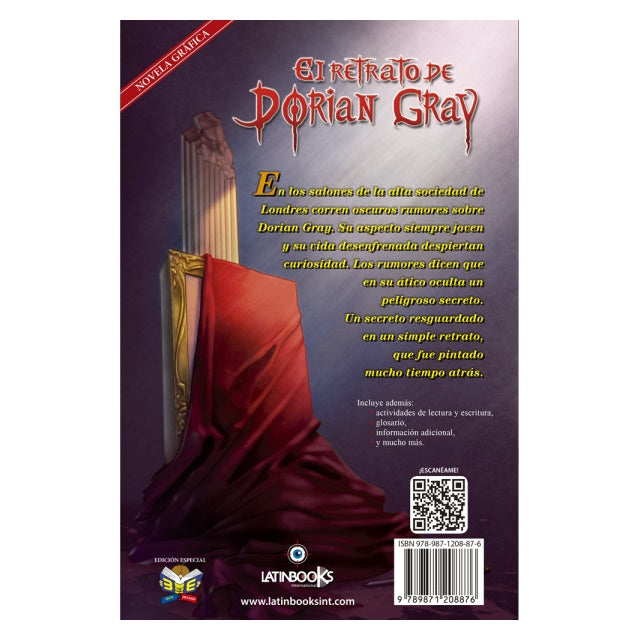 NOVELA GRÁFICA - EL RETRATO DE DORIAN GRAY (TAPA BLANDA) - JUAN JACOB | LIBRO