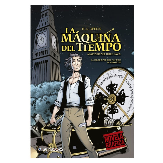 NOVELA GRÁFICA - LA MÁQUINA DEL TIEMPO (TAPA BLANDA) - H. G. WELLS | LIBRO