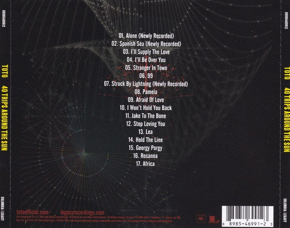 TOTO  - 40 TRIPS AROUND THE SUN | CD