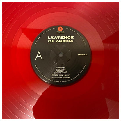 LAWRENCE OF ARABIA - O.S.T. (MAURICE JARRE) (TRANSPARENT RED VINYL) | VINILO