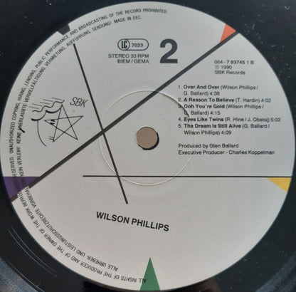 WILSON PHILLIPS - WILSON PHILLIPS | VINILO USADO