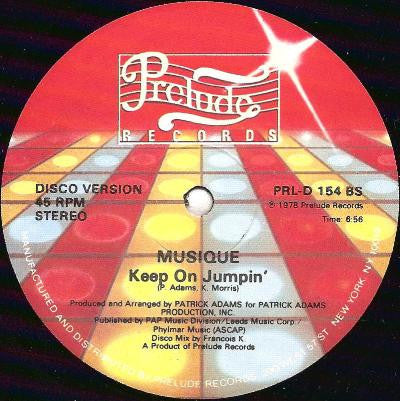 MUSIQUE - KEEP ON JUMPIN/IN THE BUSH | 12" MAXI SINGLE VINILO USADO