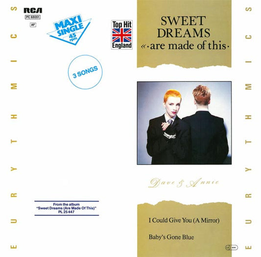 EURYTHMICS - SWEET DREAMS (ARE MADE OF THIS) | 12'' MAXI SINGLE USADO