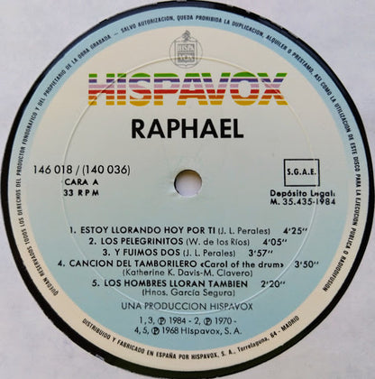 RAPHAEL - RAPHAEL: LO MEJOR (2LP) | VINILO USADO