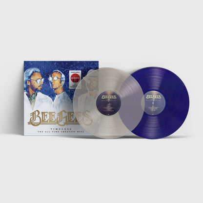 BEE GEES - TIMELESS: THE ALL-TIME GREATEST HITS (2LP) (EXCLUSIVE BLUE/WHITE VINYL) | VINILO
