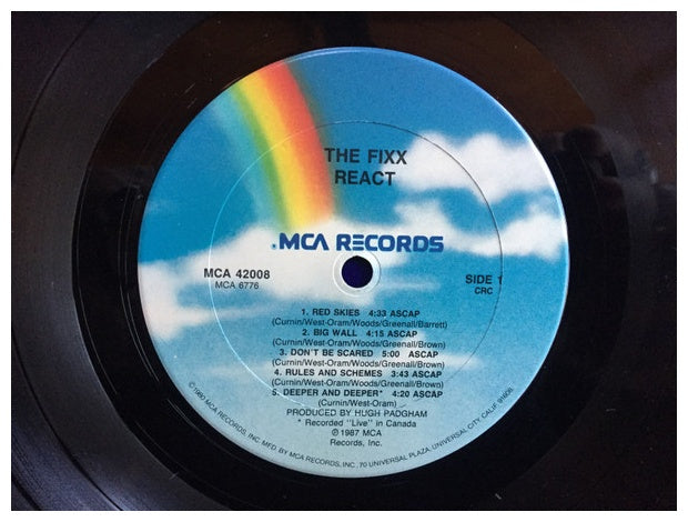 FIXX - REACT | VINILO USADO