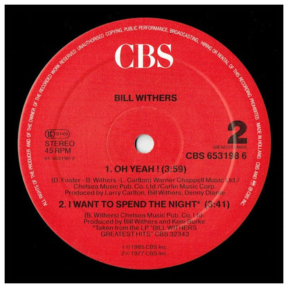 BILL WITHERS - AIN´T NO SUNSHINE | 12" MAXI SINGLE USADO