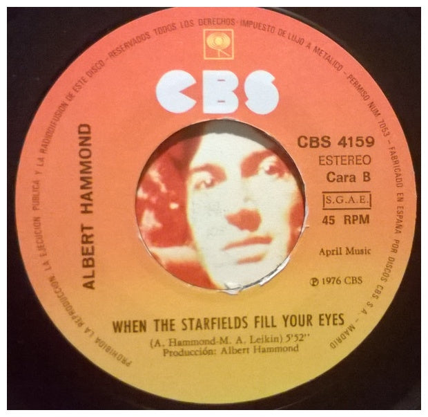 ALBERT HAMMOND - ECHAME A MI LA CULPA | 7" SINGLE USADO