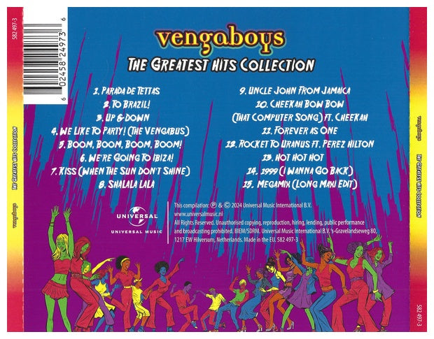 VENGABOYS - THE GREATEST HITS COLLECTION | CD