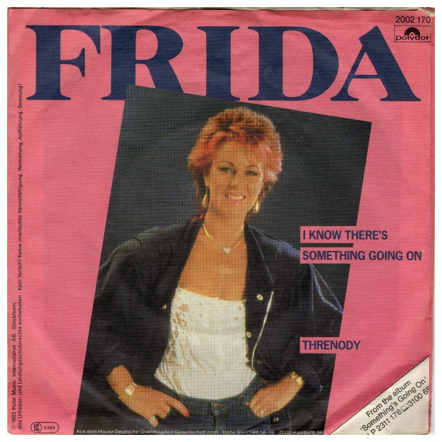 FRIDA - I KNOW THERE S SOMETHING GOING ON | 7" SINGLE USADO