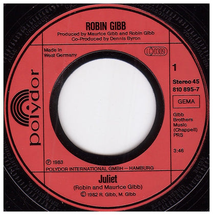 ROBIN GIBB - JULIET | 7" SINGLE USADO