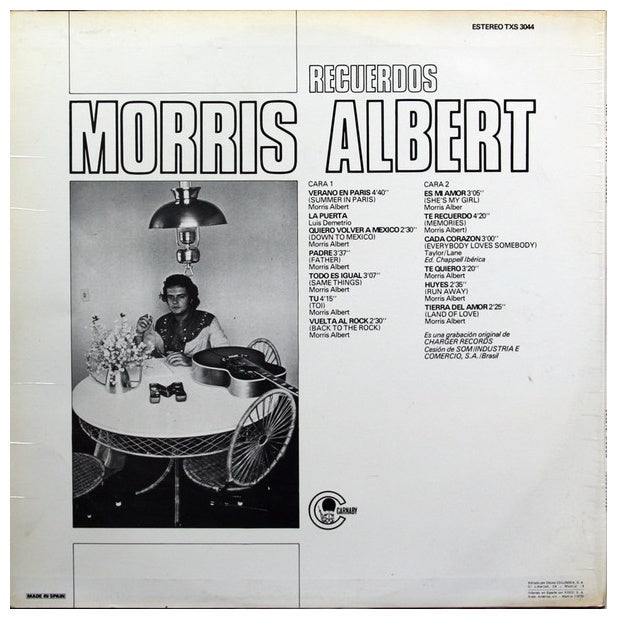 MORRIS ALBERT - RECUERDOS | VINILO USADO
