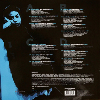 NINA SIMONE - LITTLE GIRL BLUE REMIXED  (2LP) (GREEN VINYL) | VINILO