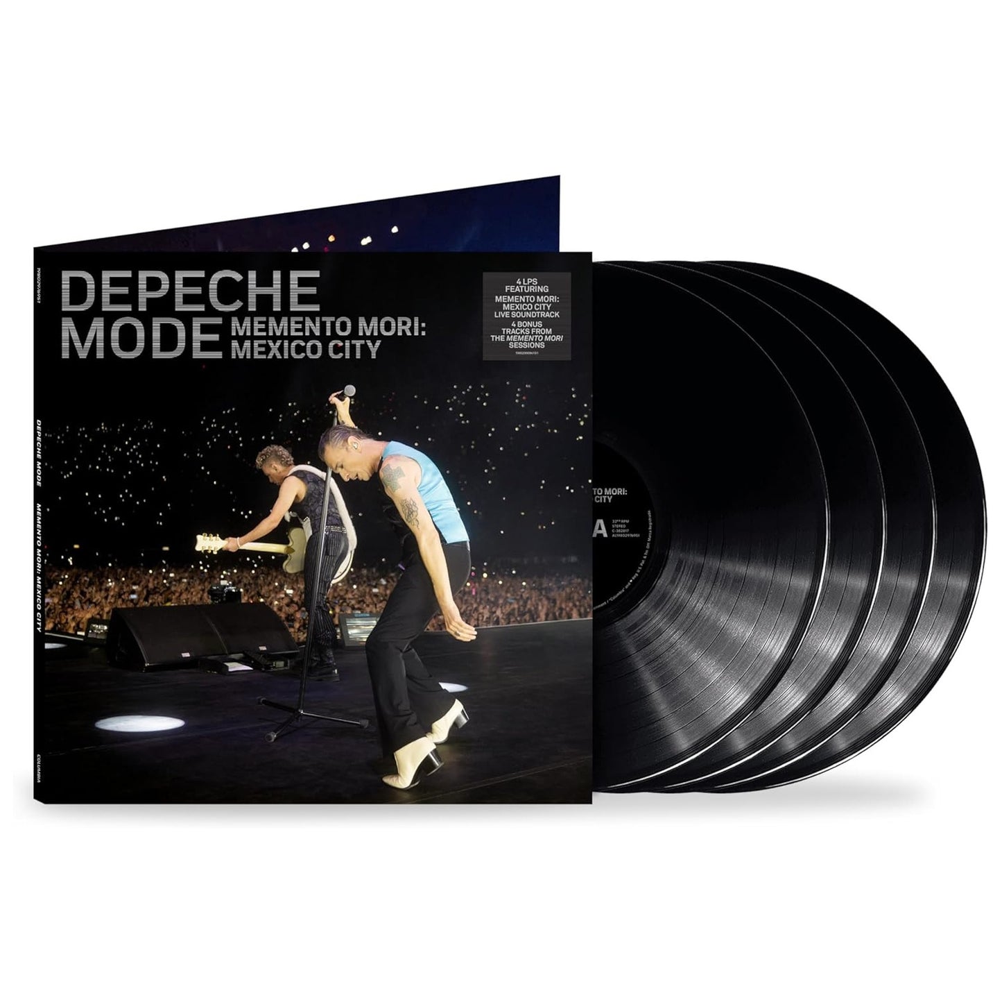 DEPECHE MODE - MEMENTO MORI: MEXICO CITY (4LP) | VINILO