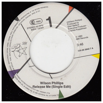 WILSON PHILLIPS - RELEASE ME | 7" SINGLE USADO