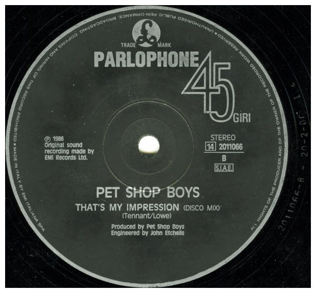 PET SHOP BOYS - LOVE COME QUICKLY | 12" MAXI SINGLE VINILO USADO