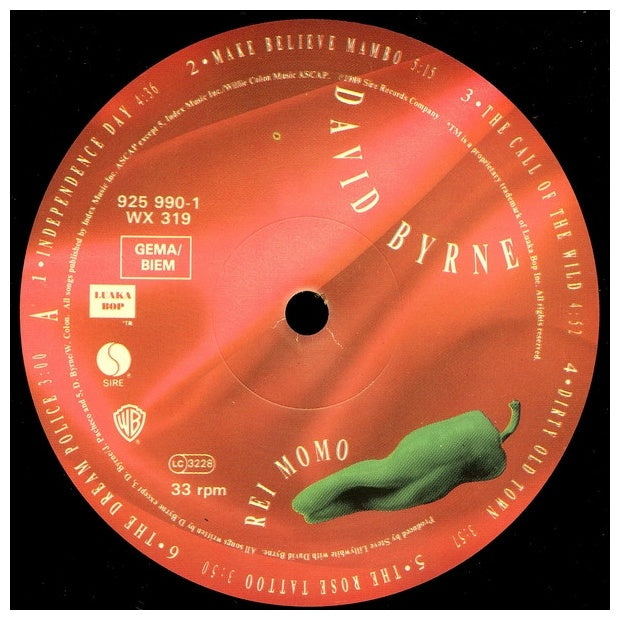 DAVID BYRNE - REI MOMO | VINILO USADO