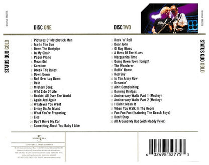 STATUS QUO - GOLD (2CD) | CD