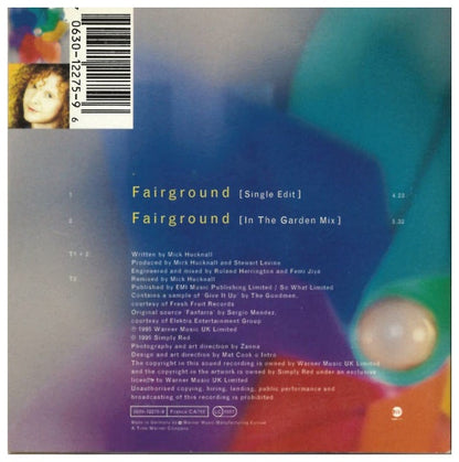 SIMPLY RED - FAIRGROUND | CD SINGLE USADO