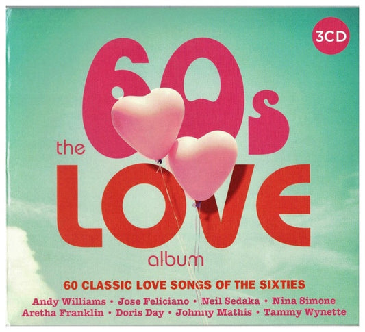 THE 60 S LOVE ALBUM - 60 S HITS (3CD BOXSET) (UK) | CD