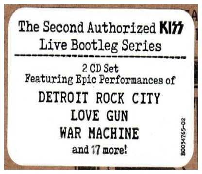KISS - OFF THE SOUNDBOARD: LIVE IN VIRGINIA BEACH (2CD) | CD