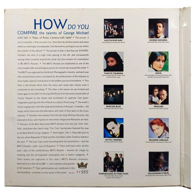 THE AWARDS 1989 - THE DEFINITIVE ALBUM THE BRITS AWARDS 1989 (2LP) | VINILO USADO
