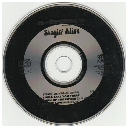 N-TRANCE - STAYIN ALIVE | CD SINGLE USADO