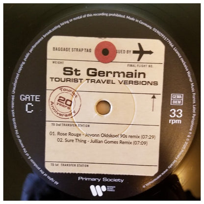 ST. GERMAIN - TOURIST TRAVEL VERSIONS (2LP) | VINILO