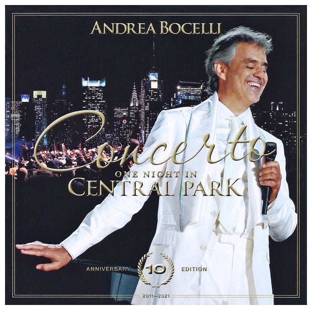 ANDREA BOCELLI - CONCERTO ONE NIGHT IN CENTRAL PARK (10TH ANNIVERSARY EDITION (CD+DVD) | CD