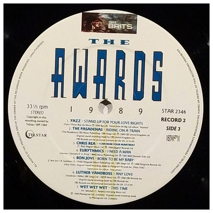 THE AWARDS 1989 - THE DEFINITIVE ALBUM THE BRITS AWARDS 1989 (2LP) | VINILO USADO