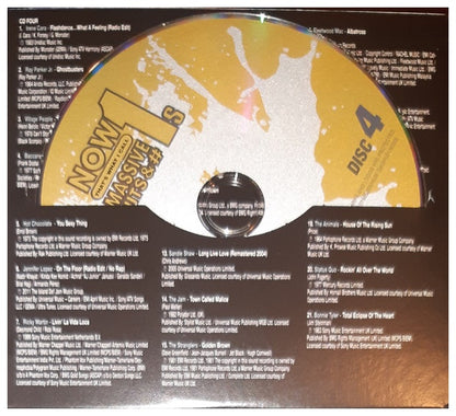 NOW MASSIVE HITS & #1S - VARIOUS (4CD) (DIGIPACK) | CD