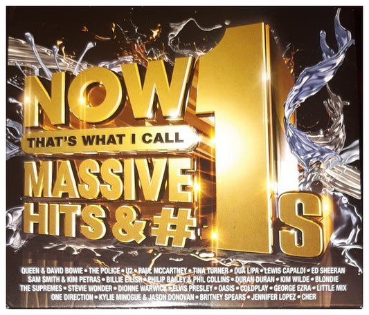 NOW MASSIVE HITS & #1S - VARIOUS (4CD) (DIGIPACK) | CD