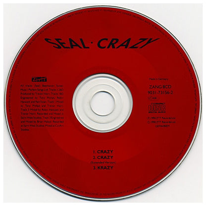SEAL - CRAZY | CD SINGLE USADO
