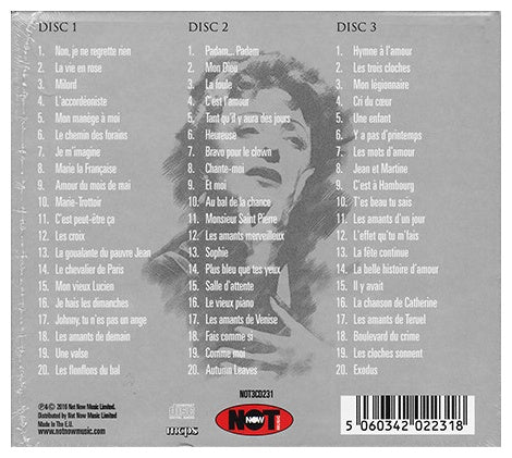 EDITH PIAF - PLATINUM COLLECTION(DIGIPACK)(3CD SET) | CD