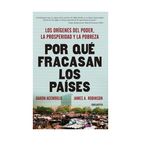 POR QUE FRACASAN LOS PAISES (TAPA RUSTICA) - DARON ACEMOGLU | LIBRO