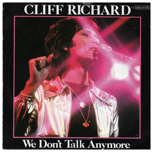 CLIFF RICHARD - WE DON T TALK ANYMORE | 7" SINGLE USADO