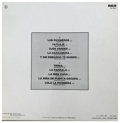 ROCIO JURADO  - ANTOLOGIA | VINILO USADO