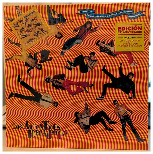 AUTENTICOS DECADENTES - EL MILAGRO ARGENTINO (EDICION 35 ANOS ANIVERSARIO)(COLOR) | VINILO