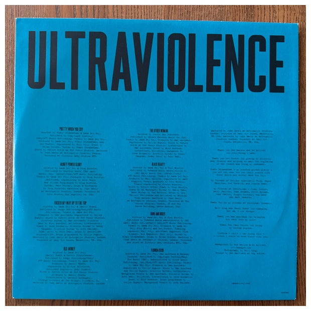 LANA DEL REY - ULTRAVIOLENCE (2LP) | VINILO